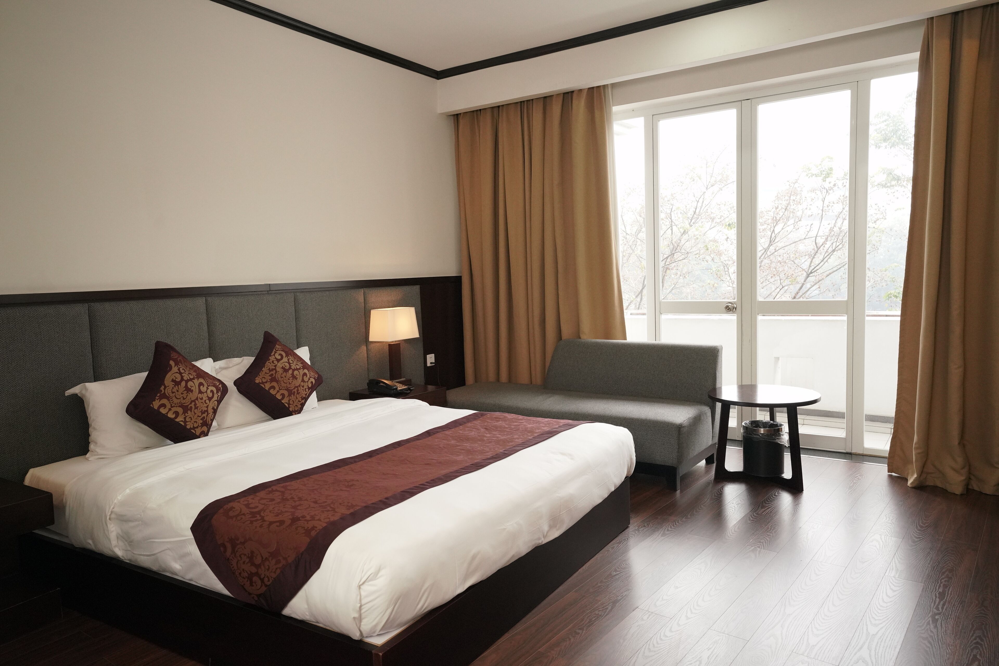 Superior Double or Twin Room | Minibar, in-room safe, desk, laptop workspace