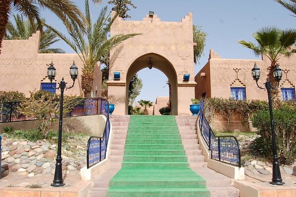 Entrada de la propiedad