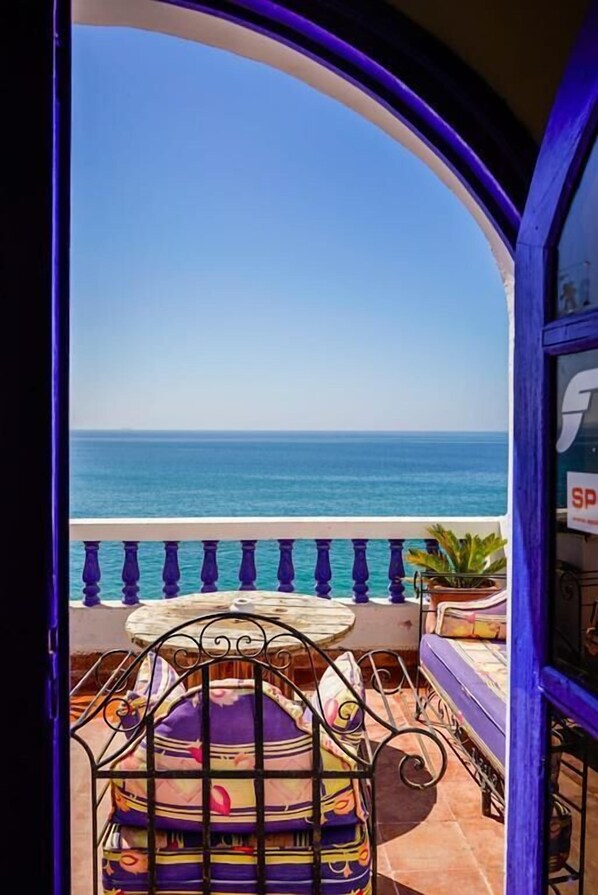 Basic Shared Dormitory, Ocean View | Terrace/patio - Oceana Surf Camp - Hostel (Taghazout)