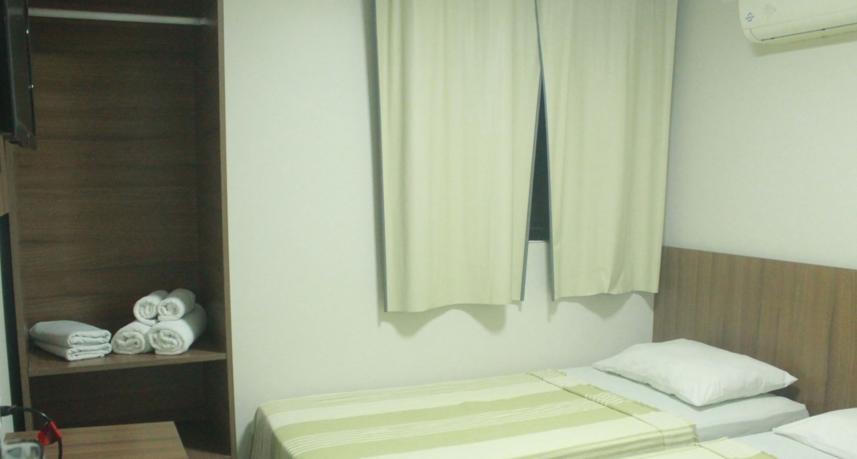 standard twin room | minibar, blackout curtains, iron/ironing board, free wifi