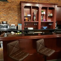 Breakfast area