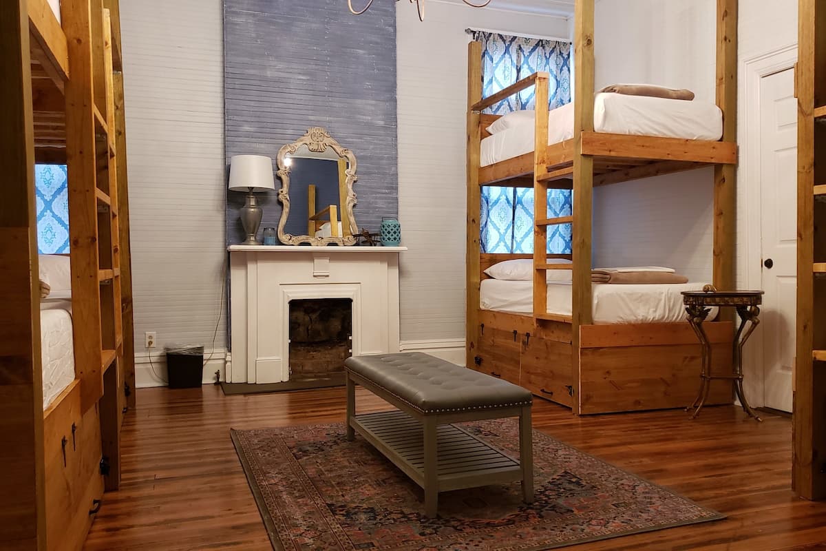 Shared Dormitory (8-Person Mixed) | Memory-foam beds, free WiFi, bed sheets