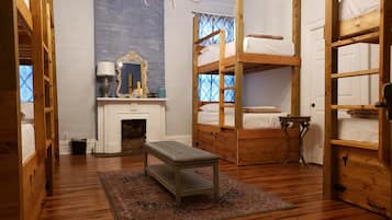 Memory-foam beds, free WiFi, bed sheets