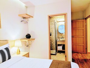 Premium Penthouse, Balcony, 3 bedrooms, 5 beds, 2 baths | Premium bedding, down comforters, pillowtop beds, in-room safe - Casa Donceles Apartments & Suites, Alojamientos ideales para familias y grupos (Mexico City)