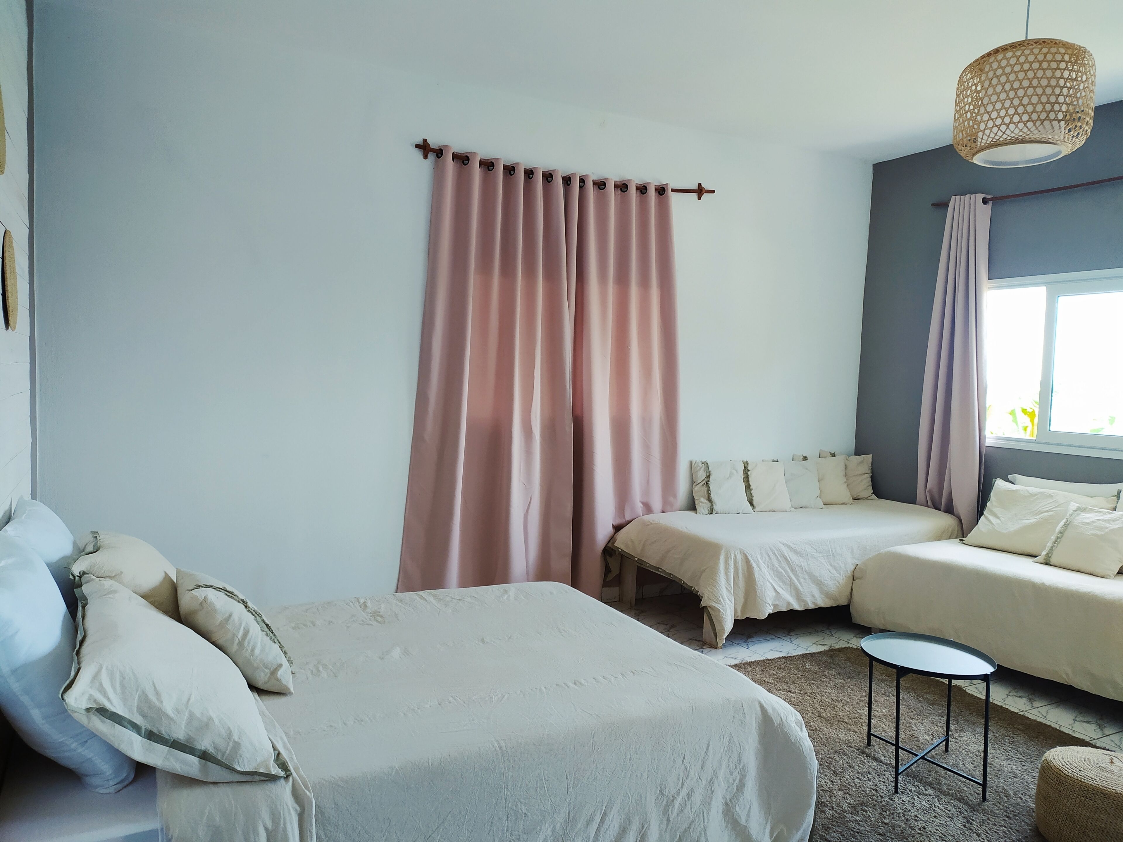 family room | in-room safe, laptop workspace, blackout curtains, free cots/infant beds