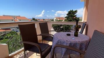 Standard Apartment, Partial Sea View | Terrace/patio
