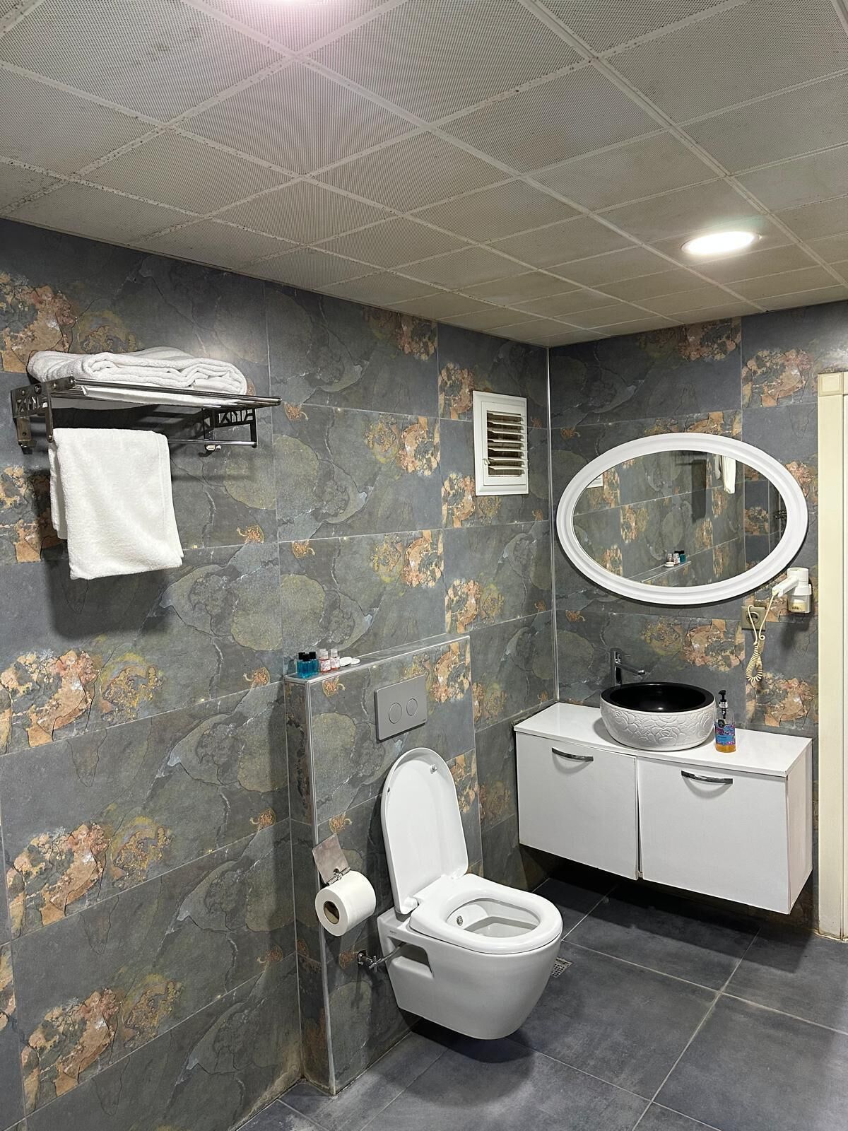 suite | bathroom | shower, rainfall showerhead, free toiletries, hair dryer