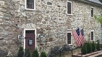 Entrada de la propiedad