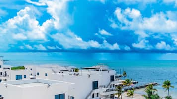 Vue sur la plage/l’océan