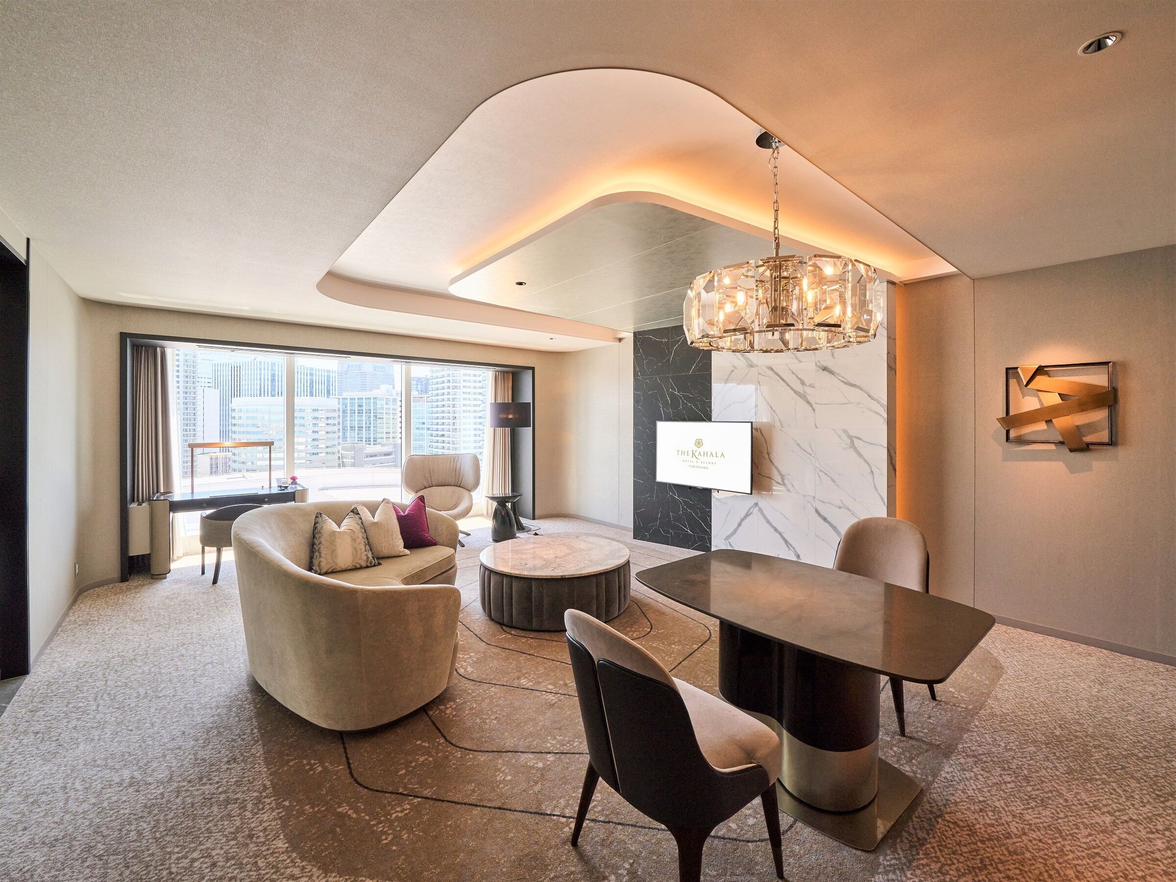 Executive Suite Twin, Non Smoking | Living area