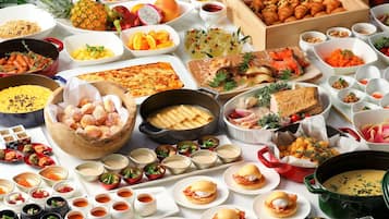 Komplet morgenmad hver dag (6957 JPY pr. person)