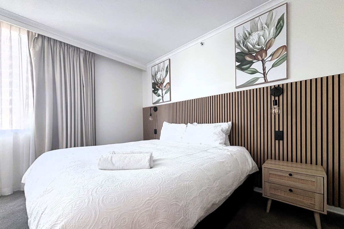 Estúdio luxo | Cortinas blackout, quartos à prova de som, ferros/tábuas de passar roupa
