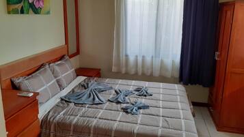 Luxury Apartment, 1 Double Bed, Non Smoking, Pool View | Pillow-top beds, individually decorated, individually furnished