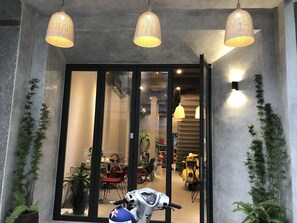 Façade de l’hébergement