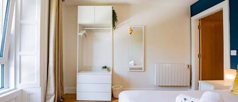 1 Schlafzimmer, BĂŒgeleisen/BĂŒgelbrett, Reisekinderbett, WLAN