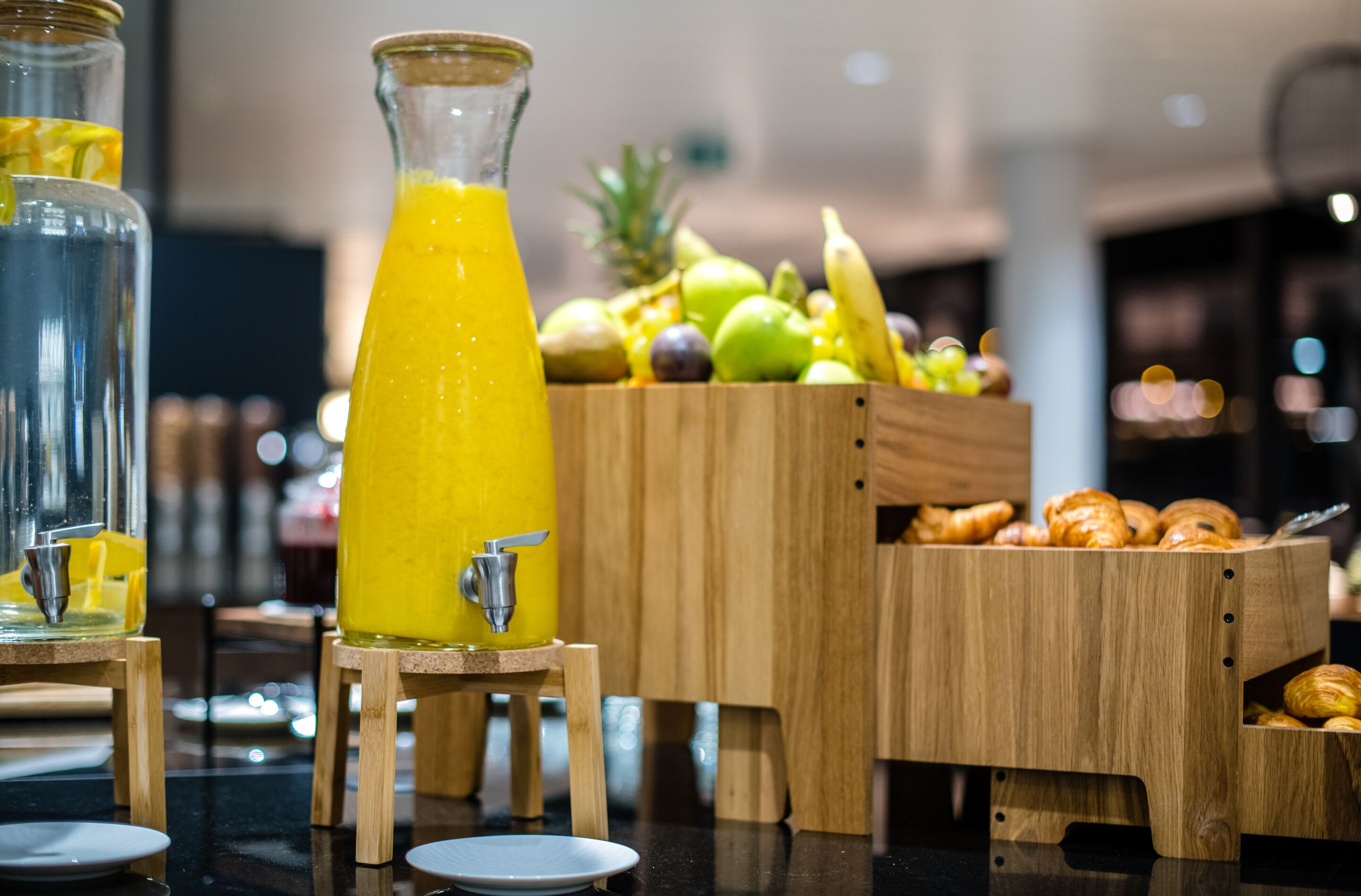 daily buffet breakfast (chf 27 per person)