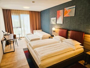 Family Room, 1 Double Bed with Sofa bed | In-room safe, desk, laptop workspace, blackout curtains