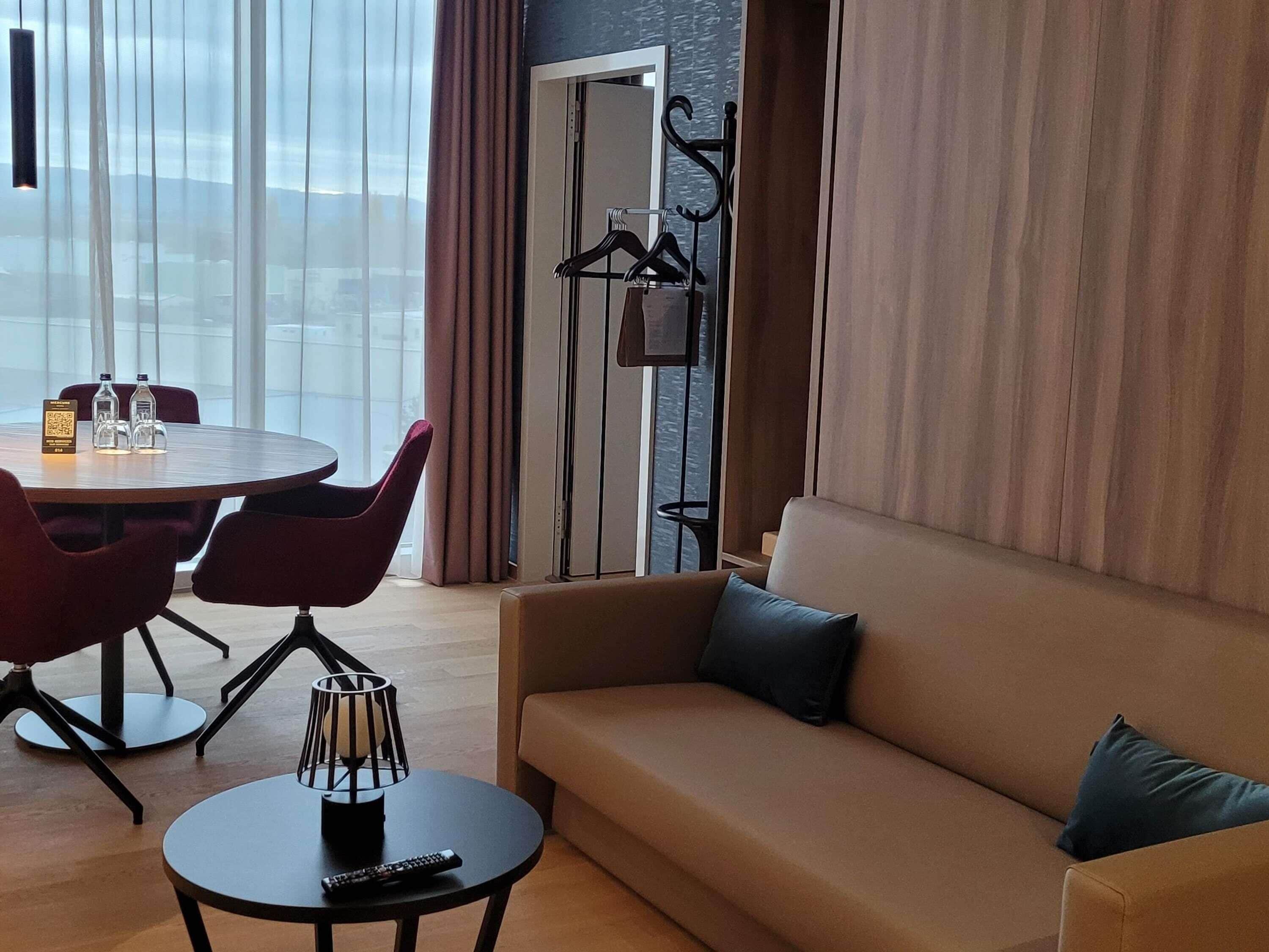 Family Suite, 1 Double Bed and 1 Double Sofa Bed | In-room safe, desk, laptop workspace, blackout drapes