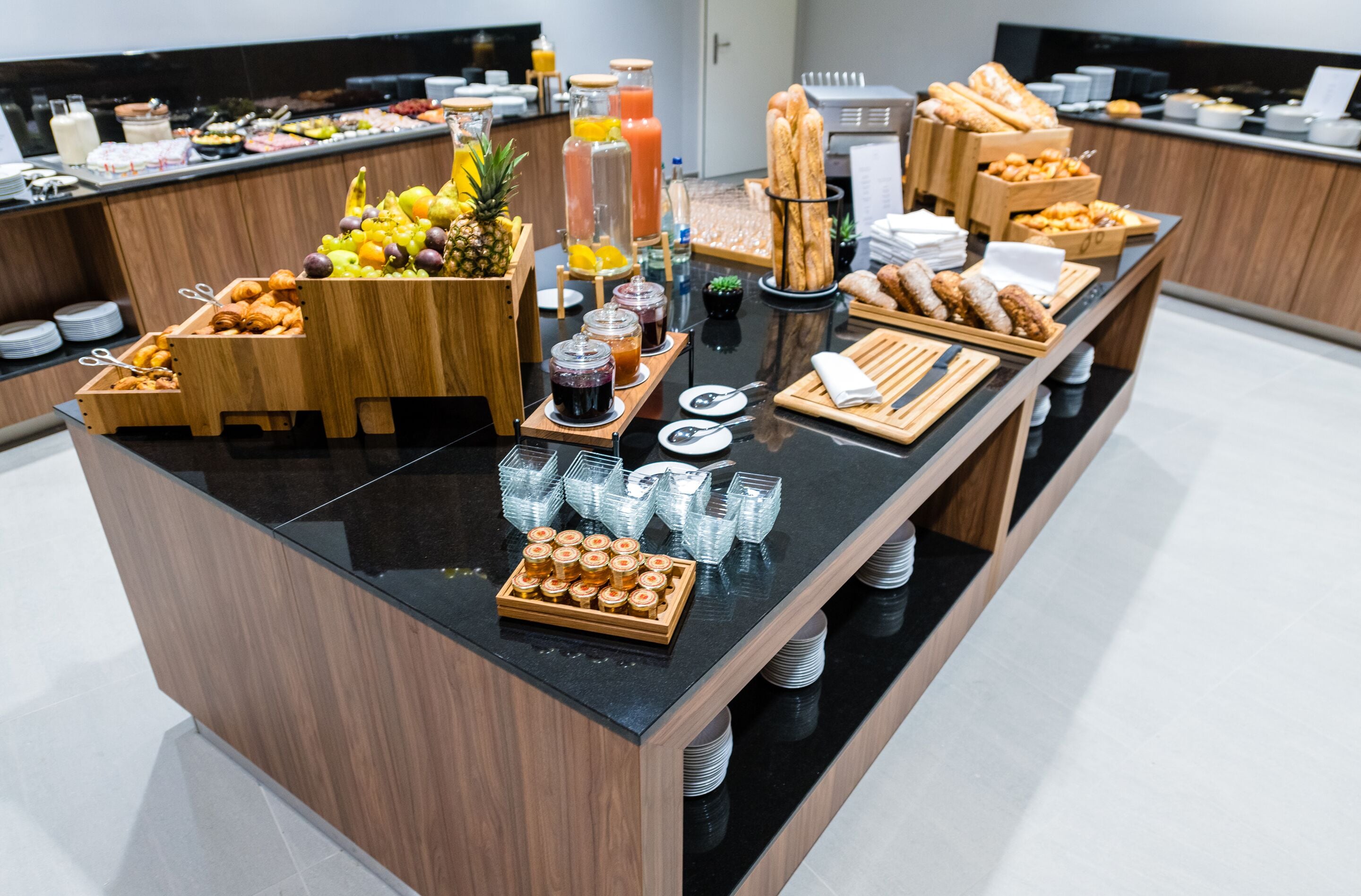 daily buffet breakfast (chf 27 per person)