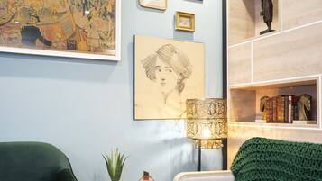 Sala de estar en el lobby