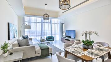 DHH - 2 Beds For The Price of 1 Bed Mada Residences Downtown | Vardagsrum | Tv