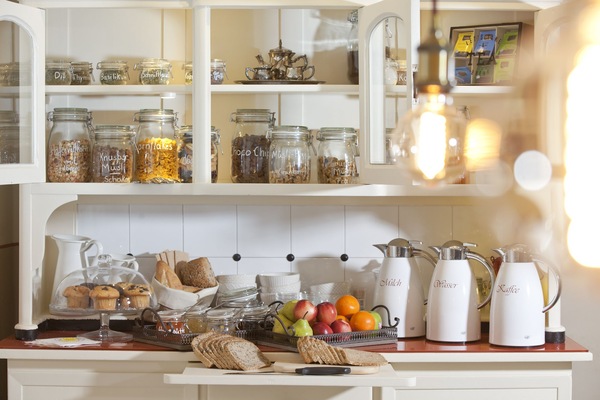 Daily buffet breakfast (EUR 12.50 per person)
