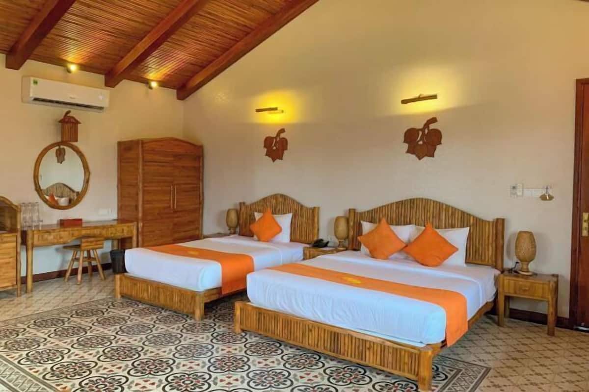 Ropa de cama de alta calidad y minibar