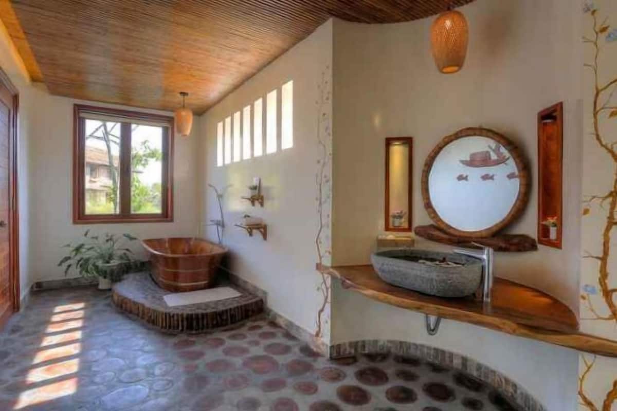 Ensemble douche/baignoire, baignoire relaxante profonde