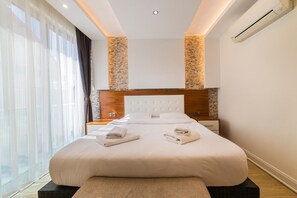 Apartment, 1 Bedroom | Premium bedding, minibar, free WiFi, bed sheets - Tema Lara Apart (Antalya)