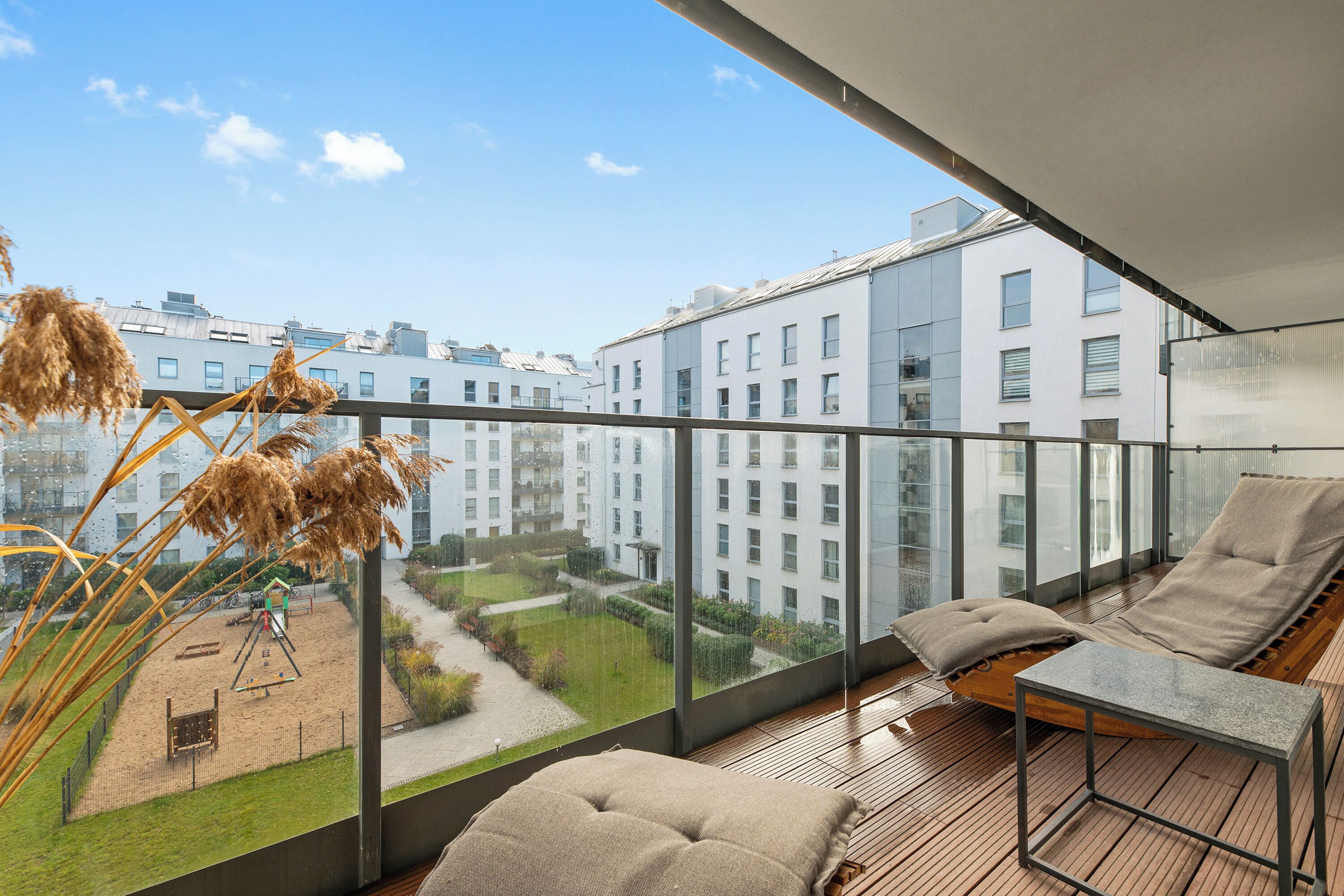Departamento Deluxe, balcón | Balcón