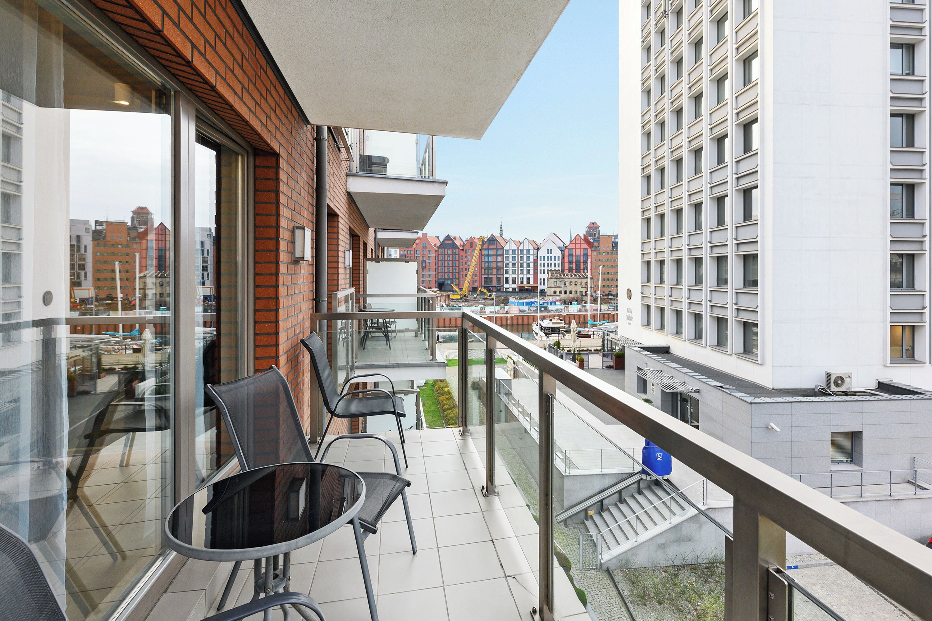 Deluxe-Apartment | Balkon