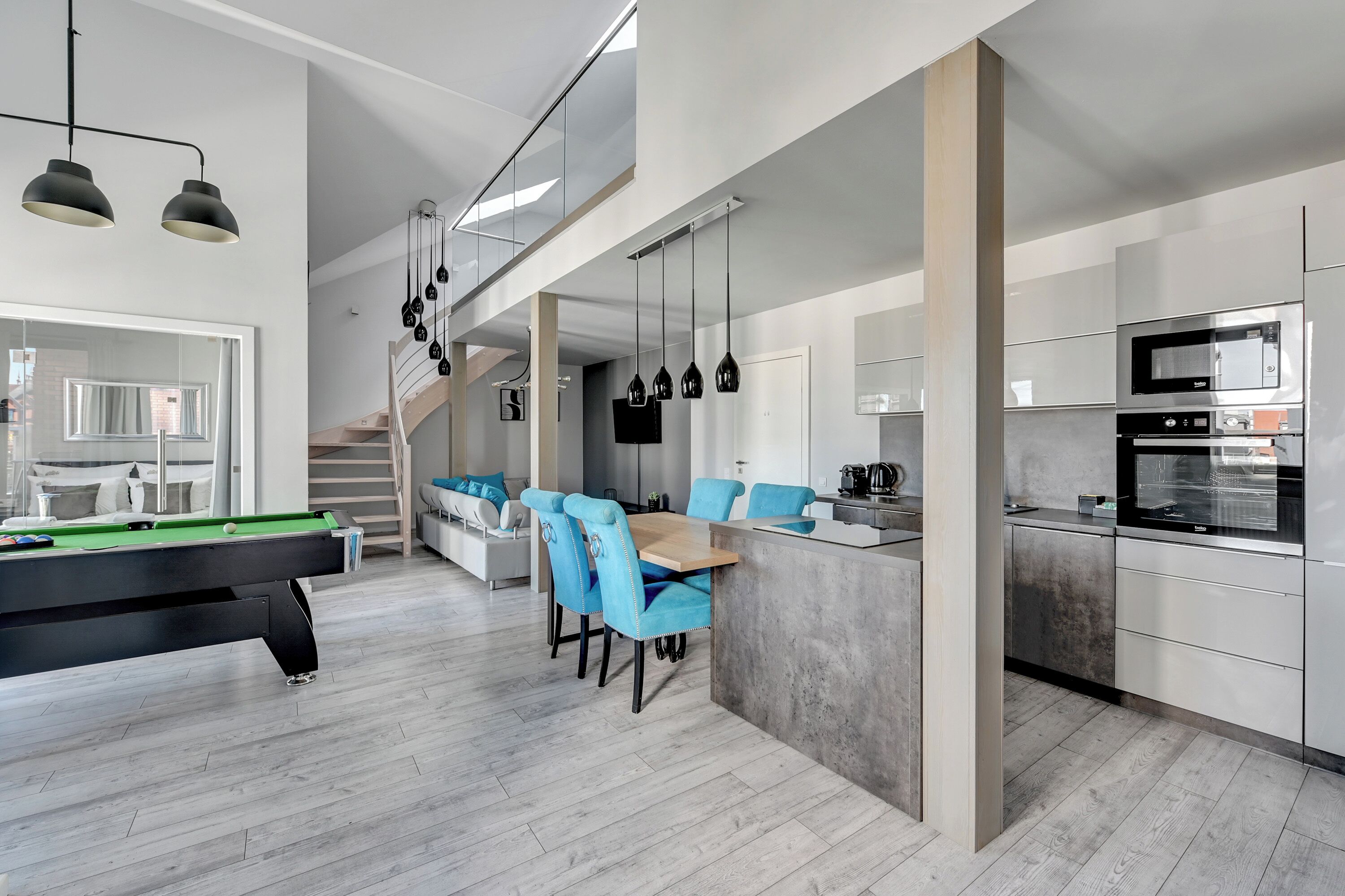 Premium-Apartment | Allergikerbettwaren, individuell dekoriert, individuell eingerichtet