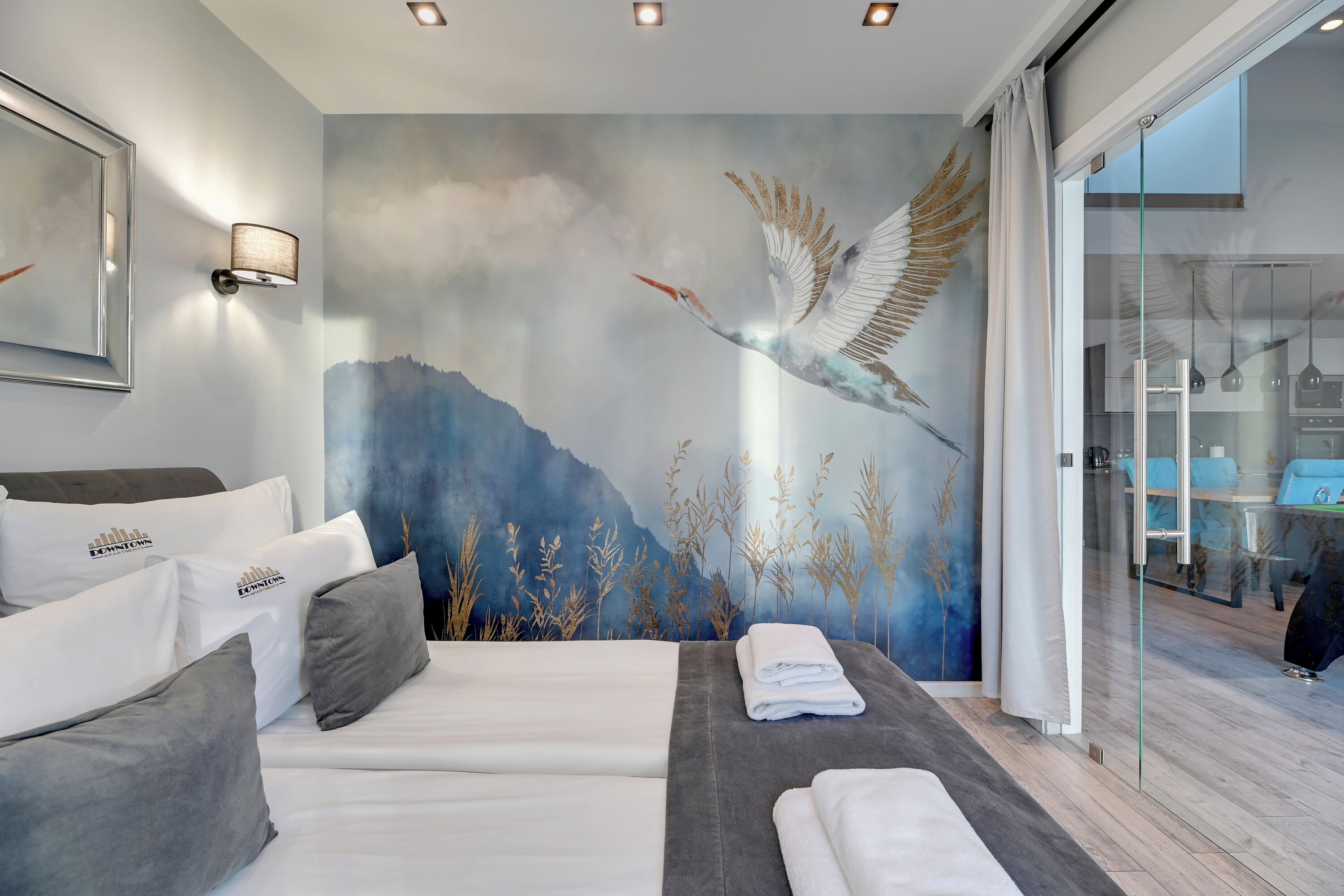 Premium-Apartment | Allergikerbettwaren, individuell dekoriert, individuell eingerichtet