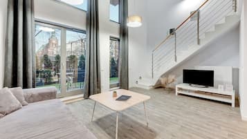 Apartament urbà | 1 dormitori, roba de llit hipoal·lergògena i decoració individual
