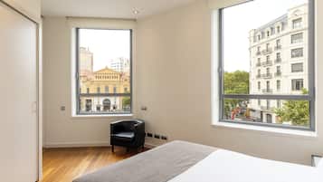 Deluxe-Apartment, 1 Schlafzimmer | 1 Schlafzimmer, Zimmersafe, Verdunkelungsvorhänge