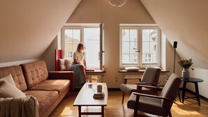 Familieleilighet | 2 soverom, skrivebord, strykejern/-brett og wi-fi (inkludert)
