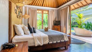 4 bedrooms, in-room safe, WiFi, bed sheets