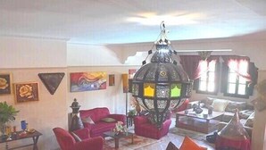 Villa | Living area | Flat-screen TV - Villa River Palm-Palmeraie-VLC-186 (Marrakech)