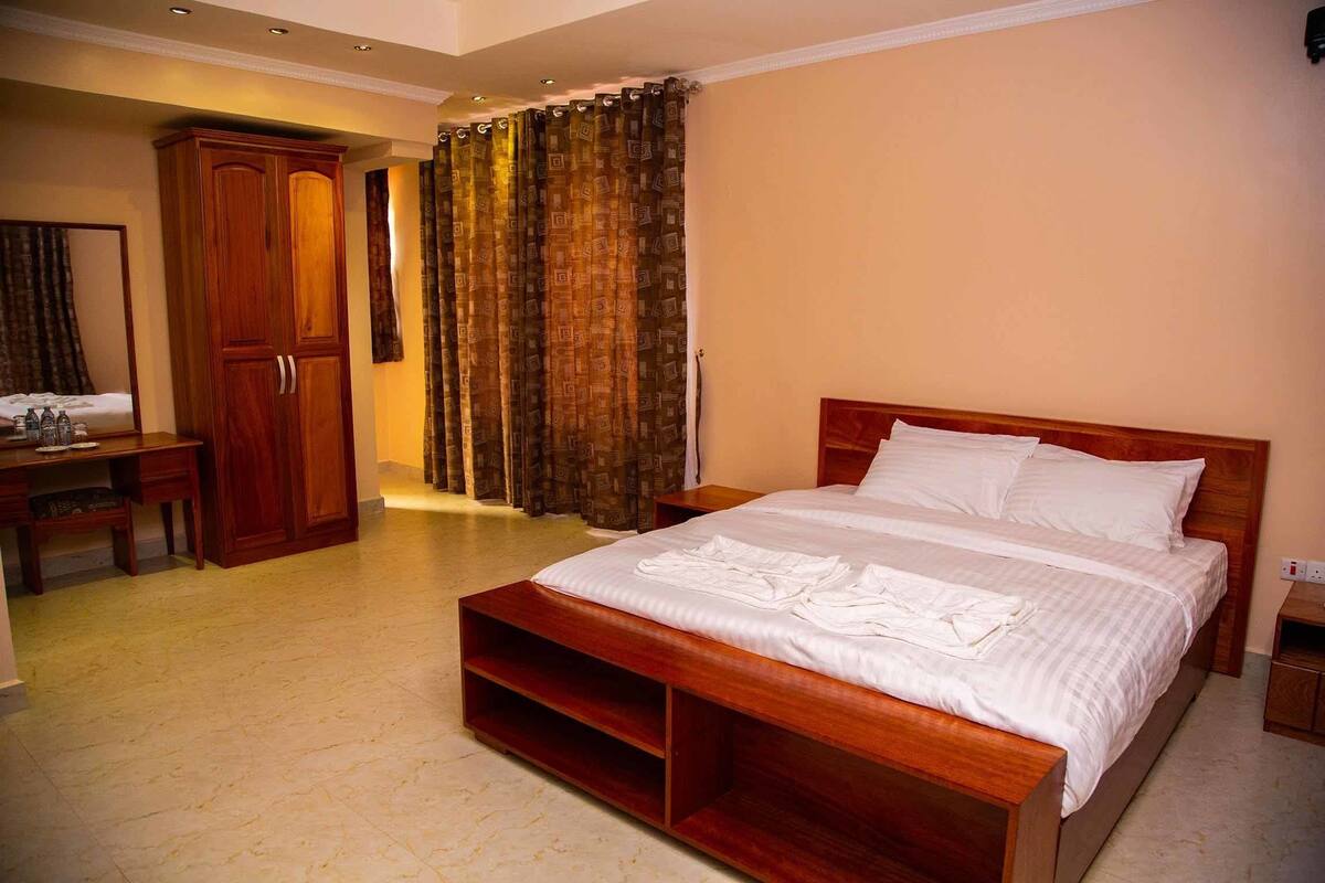Kamar Double Superior | Meja kerja, kedap suara, tempat tidur bayi gratis, dan Wi-Fi gratis