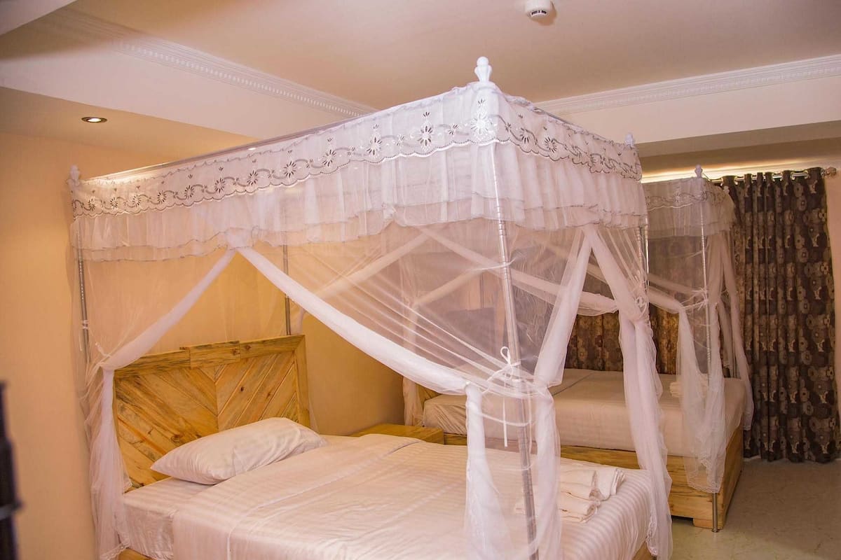 Kamar Twin Eksekutif | Meja kerja, kedap suara, tempat tidur bayi gratis, dan Wi-Fi gratis