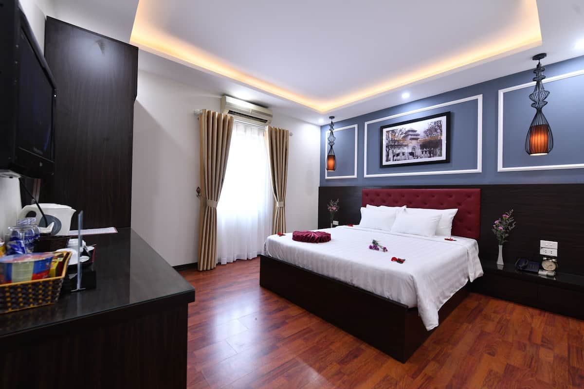 1 habitación, minibar, caja de seguridad en la habitación y escritorio