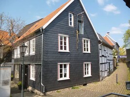 Fassade der Unterkunft