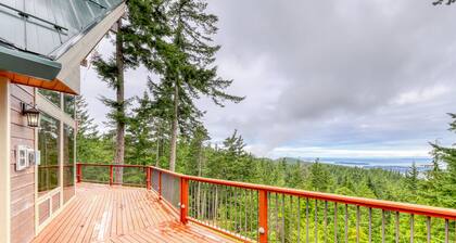 UUSI LUETTELO! Eristäytynyt, perheystävällinen mökki w / WiFi, vesinäköala ja täydellinen keittiö!