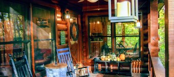 Pet-Friendly Cabin in the Woods w/HOT TUB! Secluded, Cozy, 2,000' Up!