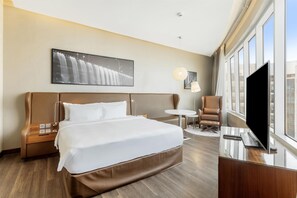 Literie hypoallergénique, minibar, coffres-forts dans les chambres