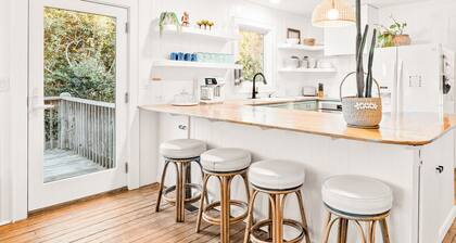 Coastal Gem! Waterfront Cottage with Pool, Water Views & Walk to Beach