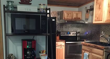 Nuevo estudio en el sótano con amplio patio