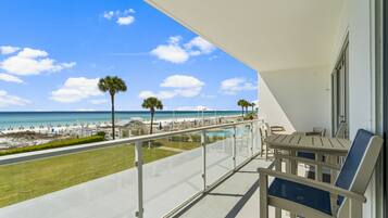 Condo, 2 Bedrooms, Beach View (102) | View from room