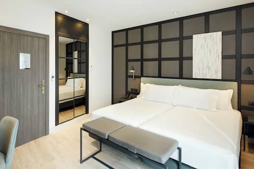Couette en duvet d'oie, minibar, coffres-forts dans les chambres