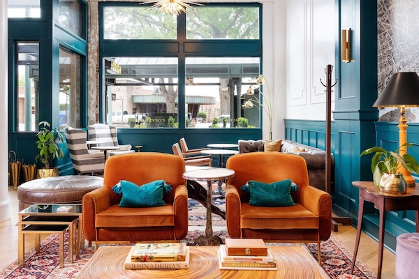 Zona de estar del vestíbulo